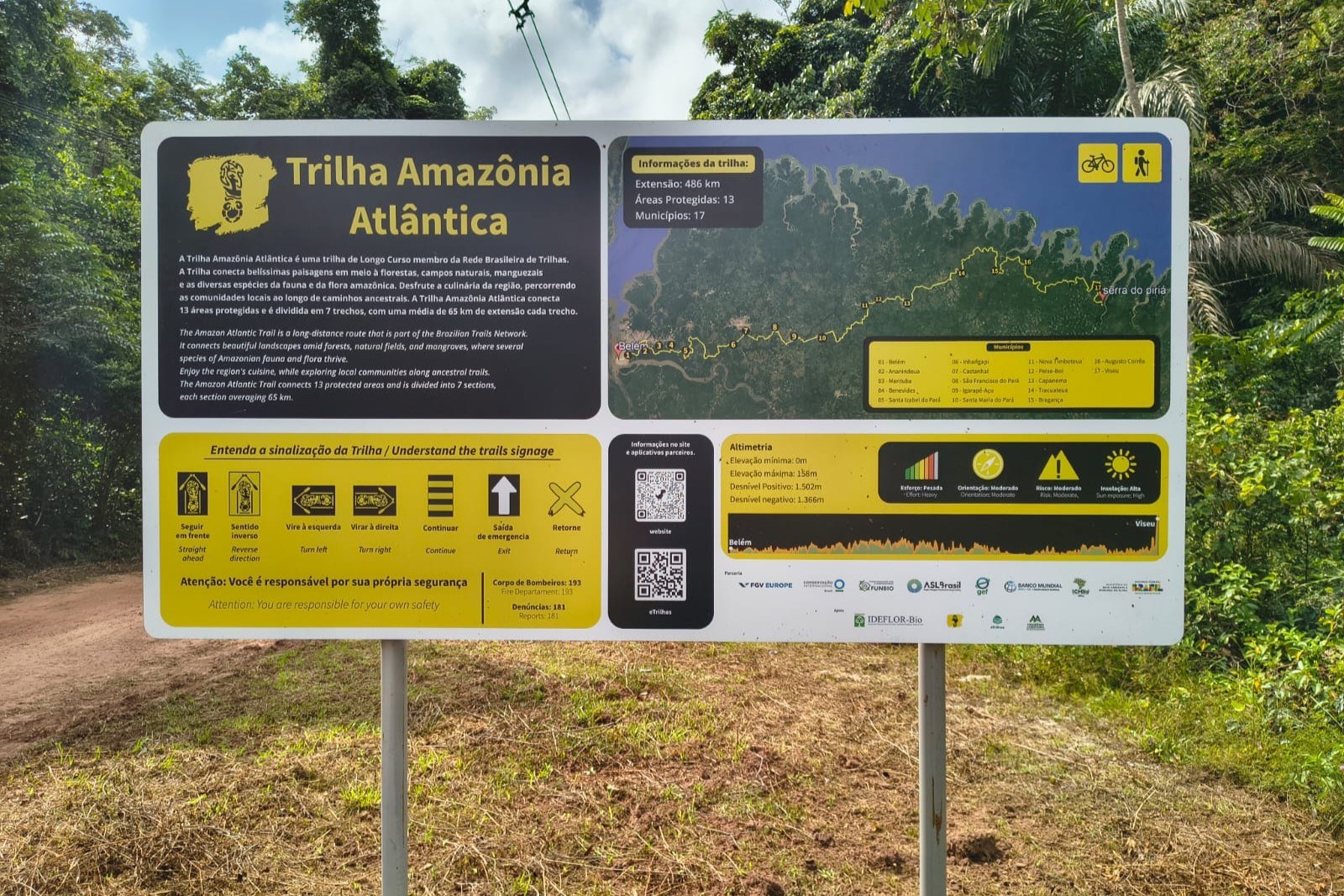 A Trilha Amazônia Atlântica foi lançada na COP30. Foto: Diego Barros