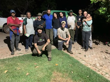 Equipe que participou da expedição