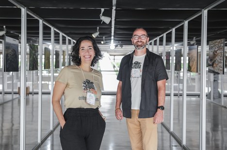 Letícia Alves e Dennis Hyde, idealizadores do projeto Entre Parques - Foto: Acervo