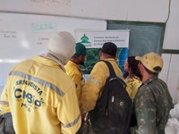 Fogo no Parque Nacional do Monte Pascoal: combate às chamas ganha apoio aéreo