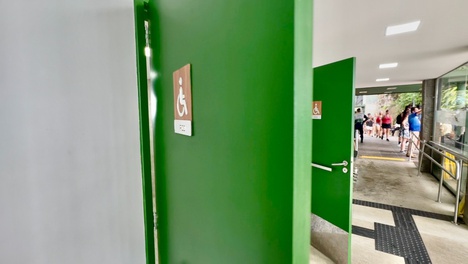 Banheiros com acessibilidade – Foto: Divulgação Parque Nacional da Tijuca  