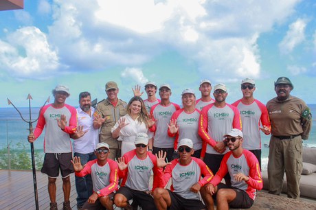 Formatura dos agentes como guarda-vidas - Foto: Mariana Botão 