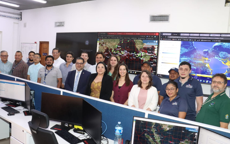 Visita ao Centro de Monitoramento da Arap, no Panamá -Foto: Divulgação/ICMBio