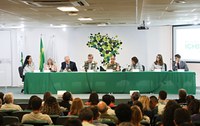 Marina Silva prestigia conversa do presidente do ICMBio com servidores e colaboradores