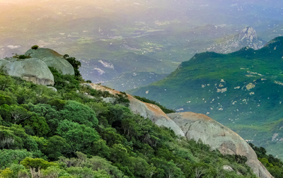 Pico do Jabre Matureia, no Parque Nacional da Serra do Teixeira
