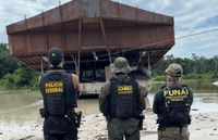 Operação conjunta do ICMBio, Polícia Federal, Funai e Exército Brasileiro combate garimpo ilegal no Amazonas