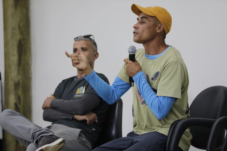 Claudomiro Cortes, ex-brigadista do Parque - Foto: Anna Beatriz Santos/ICMBio