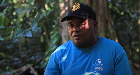 História da reserva é contada por José Cícero, o “Saberé” - Foto: Thiago Hara