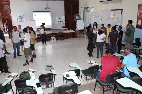 Foto: Oficina da Esec de Jutaí-Solimões. Divulgação/ICMBio