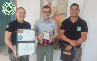 Presidente do ICMBio recebe Medalha de Mérito da Força Nacional