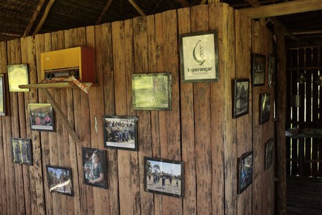 Casa Tradicional da Família Seringueira foi inaugurada à época - Foto: Allen Ferraz/UFAC