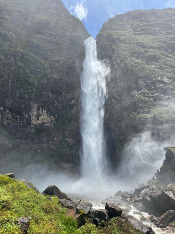 Cachoeira Casca d'Anta - Foto: Paola Ribeiro