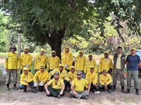 Resex Chapada Limpa forma brigadistas comunitários voluntários