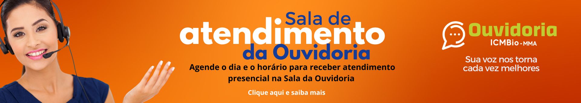 Banner sala de atendimento