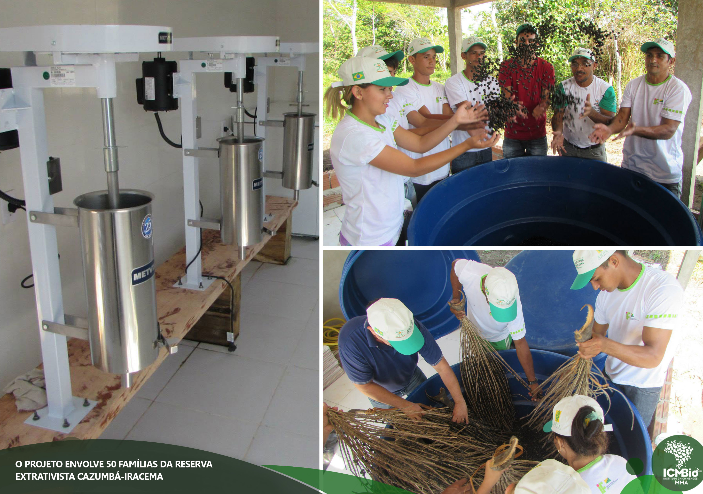 320 01out O projeto envolve 50 famílias da Reserva Extrativista Cazumbá Iracema1