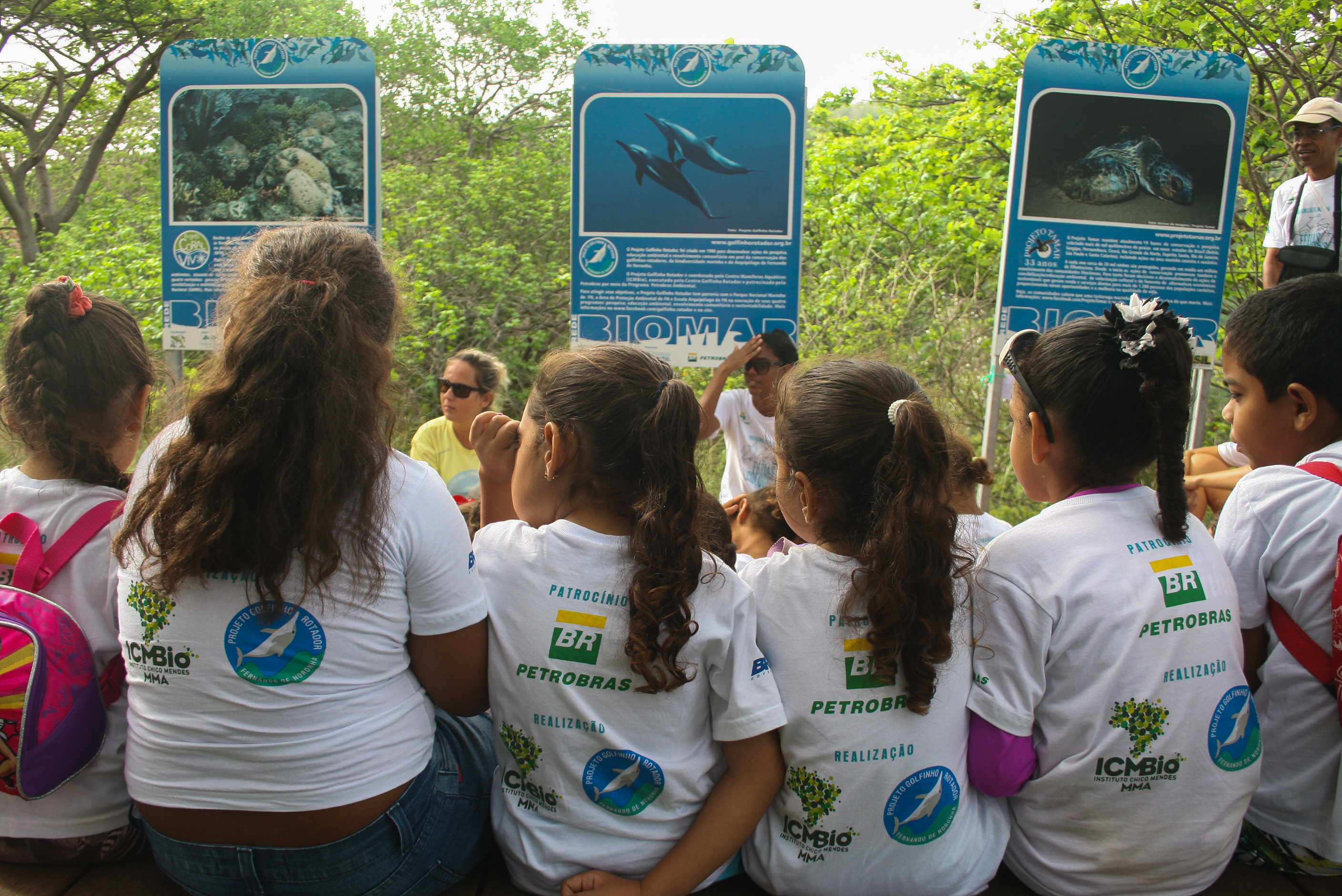 8ICMBio na Escola TrilhaGolfinhos