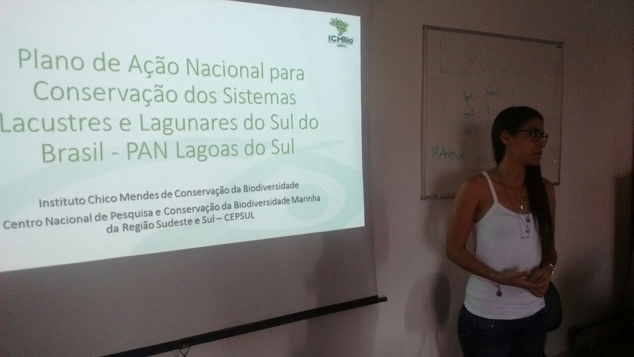Apresentação do PAN Lagoas do Sul FURG Cindy Tavares Barreto