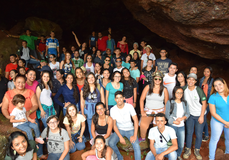 Mais de 60 pessoas participaram do Circuito Ecológico em comemoração aos 19 anos das UCs (Foto: Acervo ICMBio)