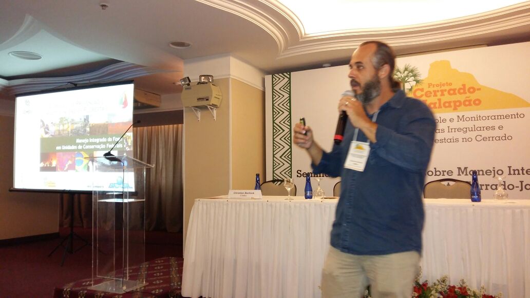 Coordenador de Prevenção e Combate a incêndios Christian Belinck