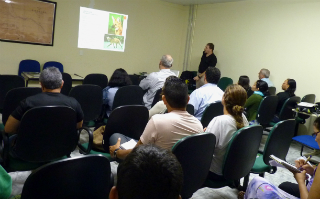 Participantes aprendem noções de identificação e técnicas de captura (Foto: Arquivo ICMBio)
