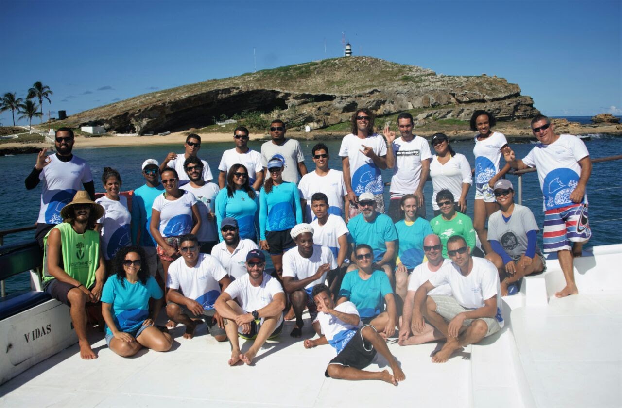 Curso interpretação Ambiental PNM Abrolhos