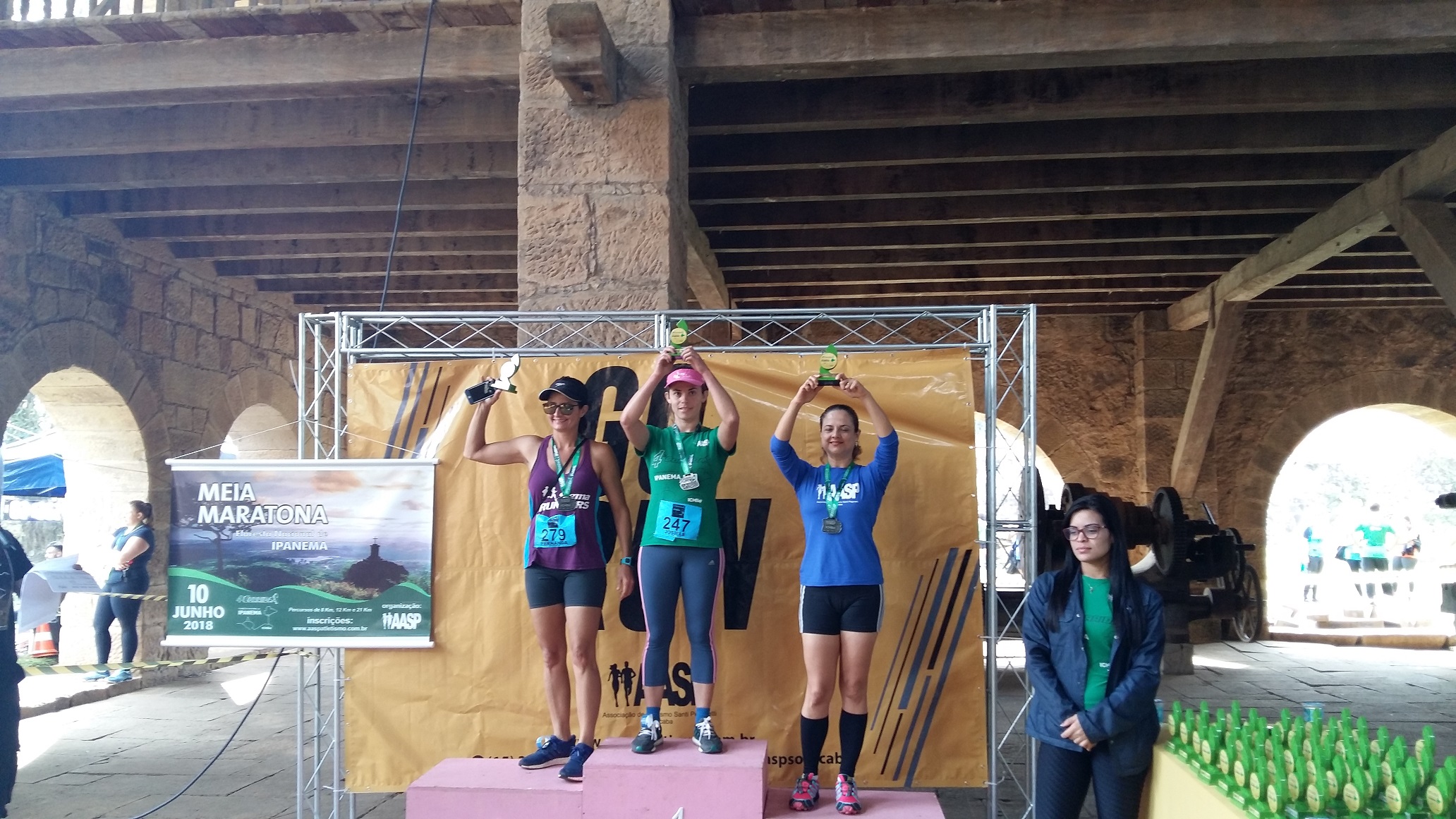 Podium Maria Helena R Almeidaa