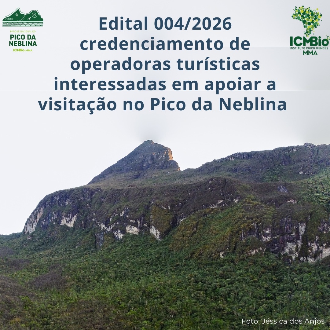 Credenciamento operação turística - PN Pico da Neblina. 