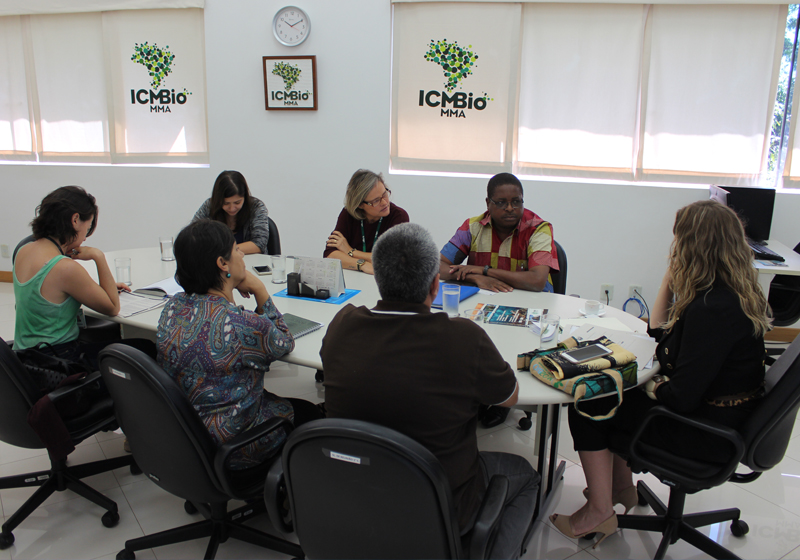 Representantes dos governos brasileiro e moçambicano se reuniram em Brasília (Foto: Nana Brasil)