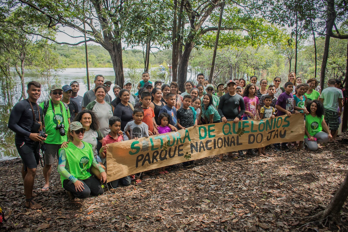 Soltura no Lago do Supiá Parque Nacional do Jaú Meyriane de Mira