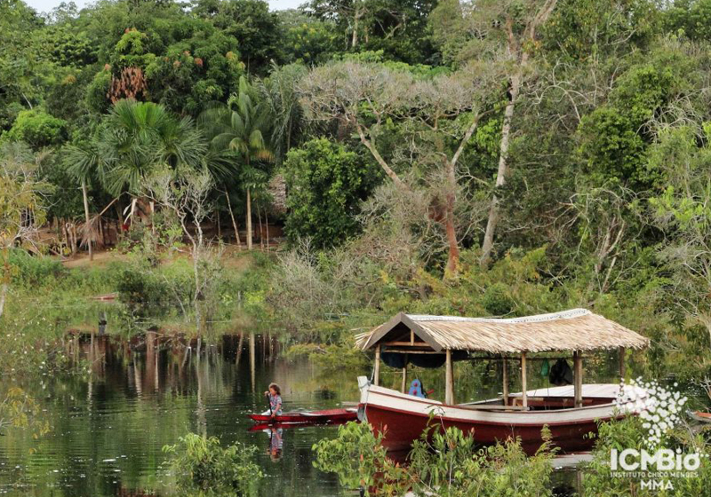 Reserva Extrativista Rio Unini, uma das unidades contempladas na seleção (Foto: Acervo ICMBio)