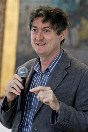 Presidente do ICMBio Roberto Vizentin durante Encontro de APAs (Martim Garcia/MMA)