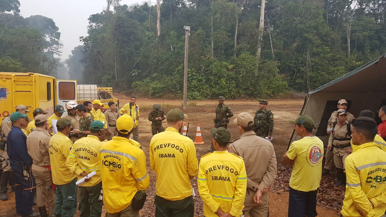 Operação Verde Brasil foca no combate a incêndios na Amazônia Legal (Acervo ICMBio)
