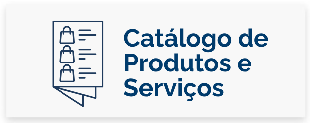 Catálogo de produtos e serviços