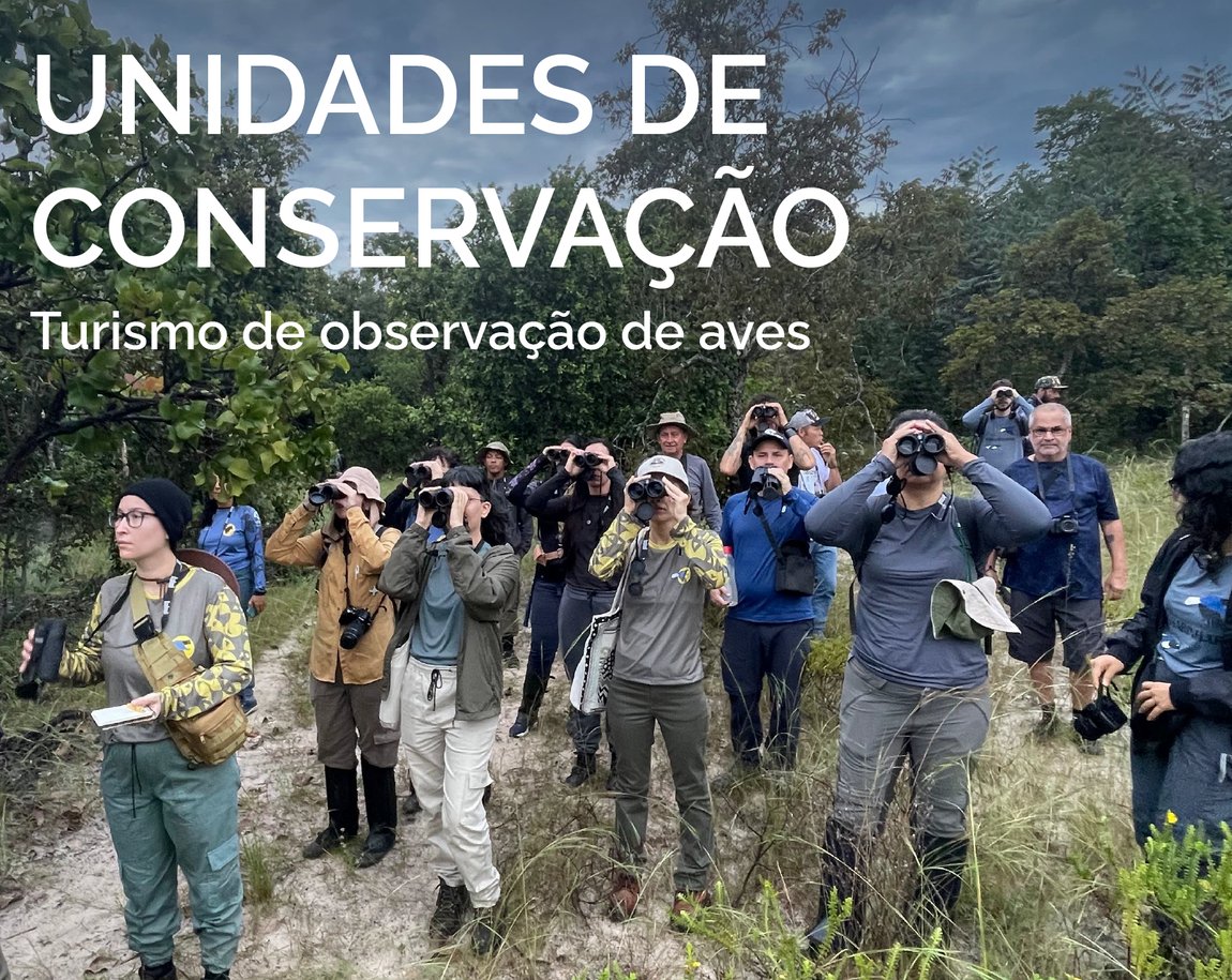 UCs com turismo de aves
