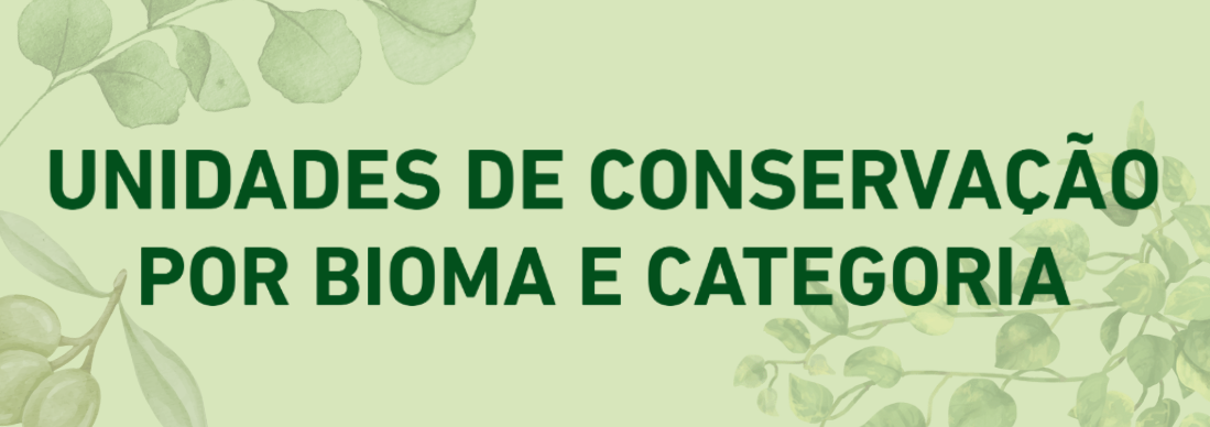 Unidades de Conservação Por Categoria