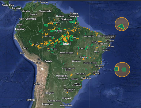 Nova funcionalidade no site do ICMBio: Navegue pelo mapa das Unidades de Conservação Federais