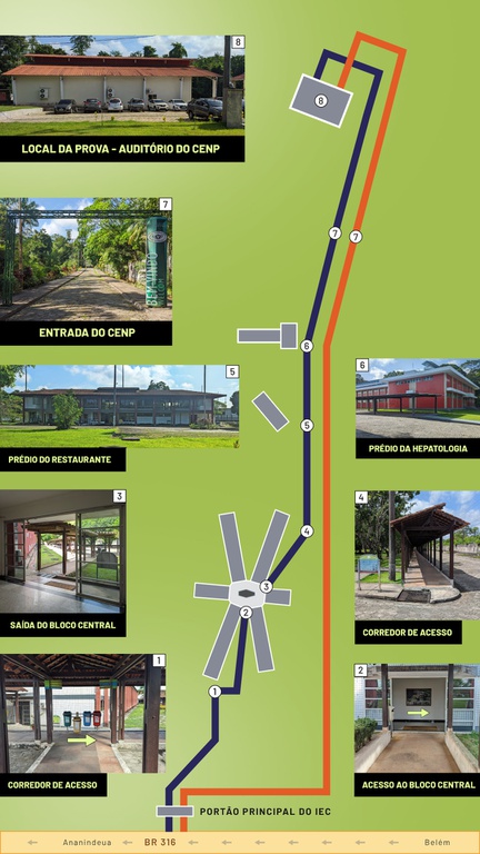 Mapa local de prova CTLAB