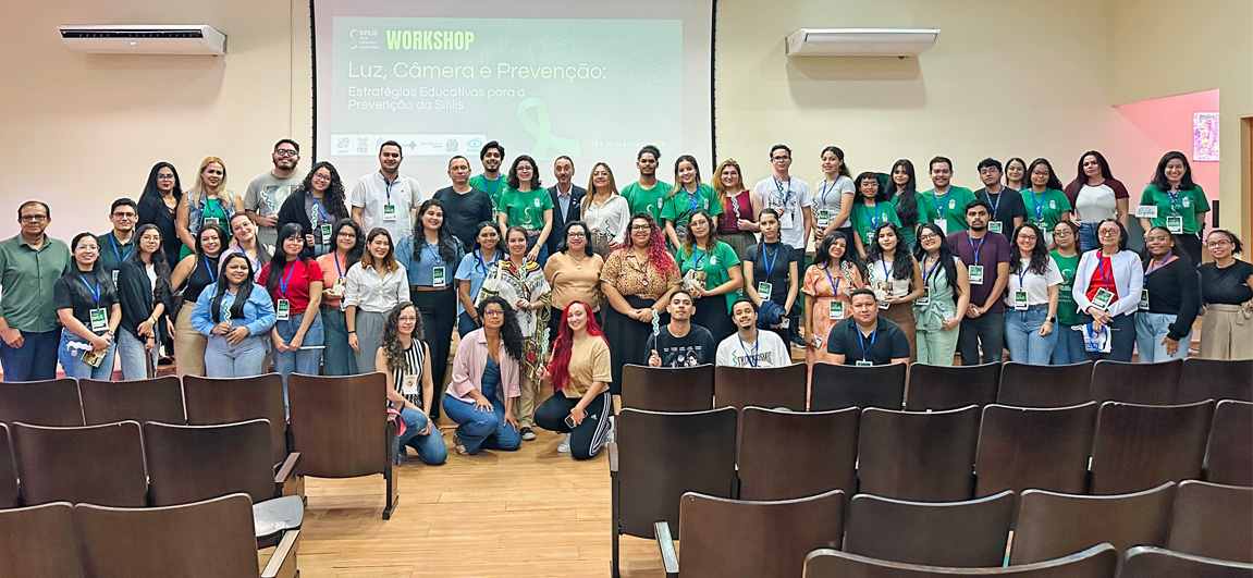 Ao longo de dois dias, o evento reuniu sete palestrantes em três mesas temáticas e promoveu um cine-debate entorno de “Cobaias”, filme sobre o Experimento de Tuskegee