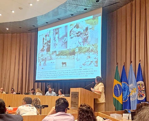 Cleonice Aguiar ministrou palestra sobre Doença Diarreica Aguda durante o evento