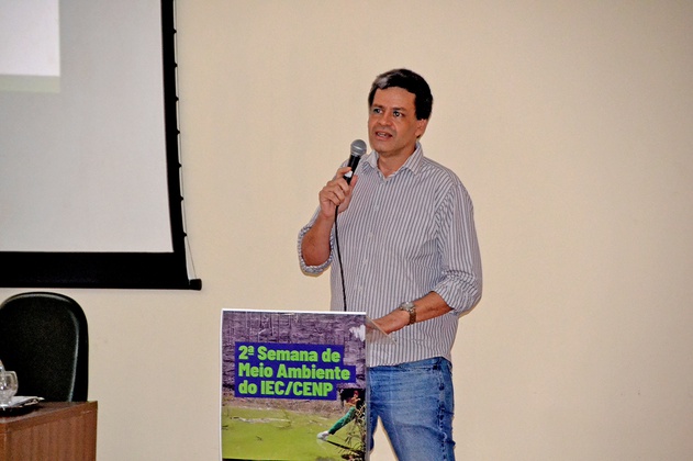 Igor Seligmann ministrou a palestra intitulada As borboletas e mariposas em nossas vidas