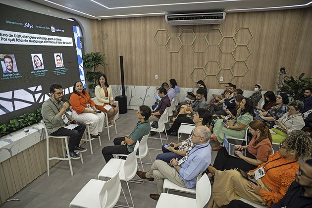 Pesquisadores, gestores e profissionais da comunicação discutiram os impactos das mudanças climáticas sobre a saúde da população amazônida