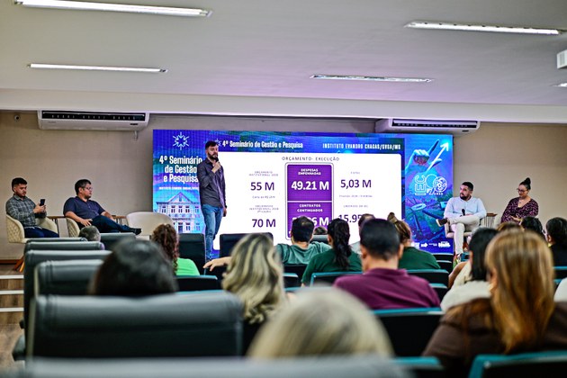 Painel 1 contou com apresentações das chefias do SEGEP, SELOF, SEGAD, SETCN e SEGAB