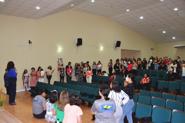 A programação também contou com atividades de dinâmica de grupo