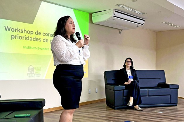 Lívia Caricio destaca relevância do Workshop na definição de prioridades para a elaboração de editais alinhados às diretrizes do Governo Federal e às necessidades da SVSA/MS