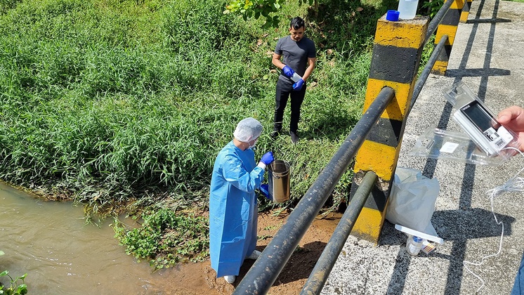 Análise das amostras irão contribuir para a diminuição dos riscos de contaminação da água, garantindo que eventuais metais tóxicos sejam identificados e tratados adequadamente.