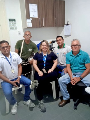 Grupo do LAPIEH/SAPAR após reunião de alinhamento dos trabalhos