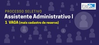 Estão abertas as inscrições para vaga de assistente administrativo de nível médio no IEC