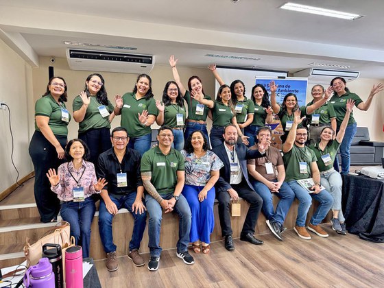 Comissão organizadora da 3ª Semana de Meio Ambiente do IEC