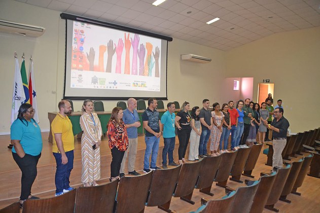 A programação contou com atividades de dinâmica de grupo.