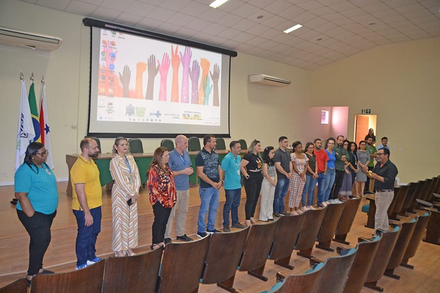 A programação contou com atividades de dinâmica de grupo.